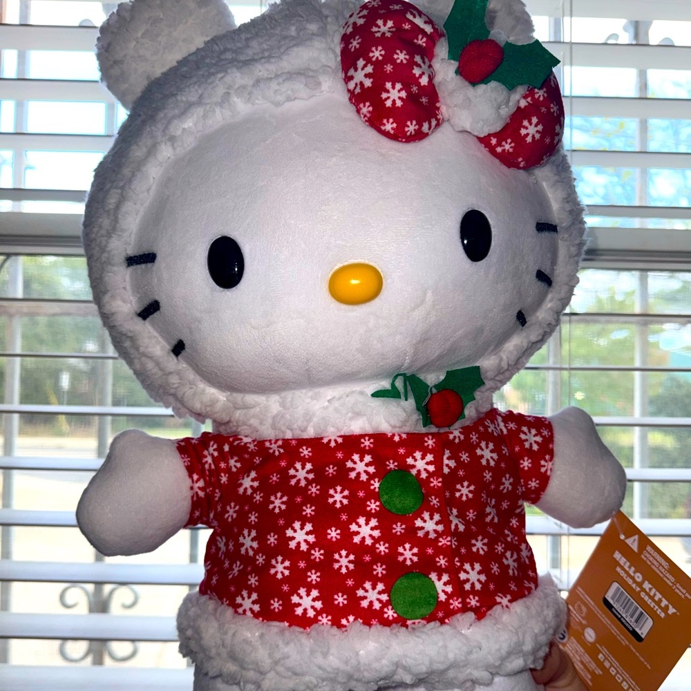 NWT - Hello Kitty Christmas Greeter